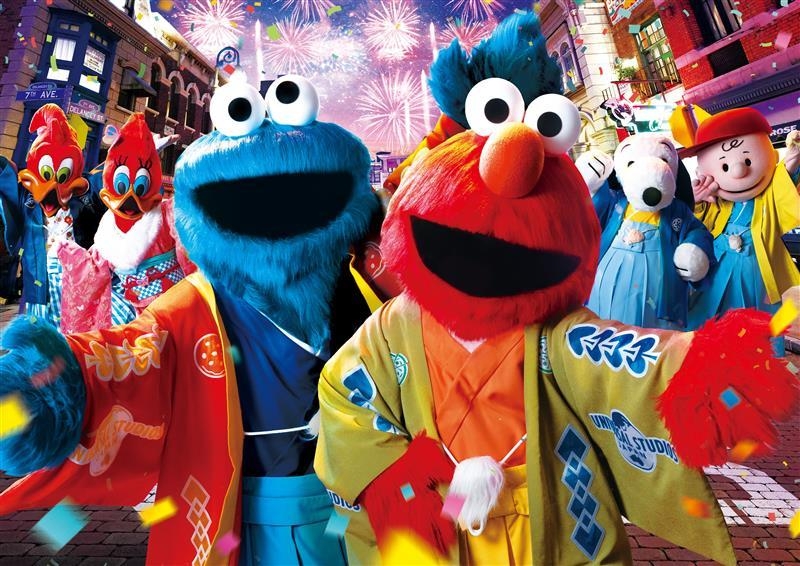 元旦限定！「和服造型角色」新年初問候