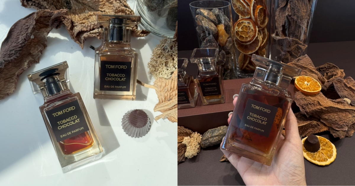 TOM FORD 私人調香系列 午夜煙燻可可30ml，NT$6,600／50ml，NT$10,150／100ml，NT$13,800／250ml，NT$26,000