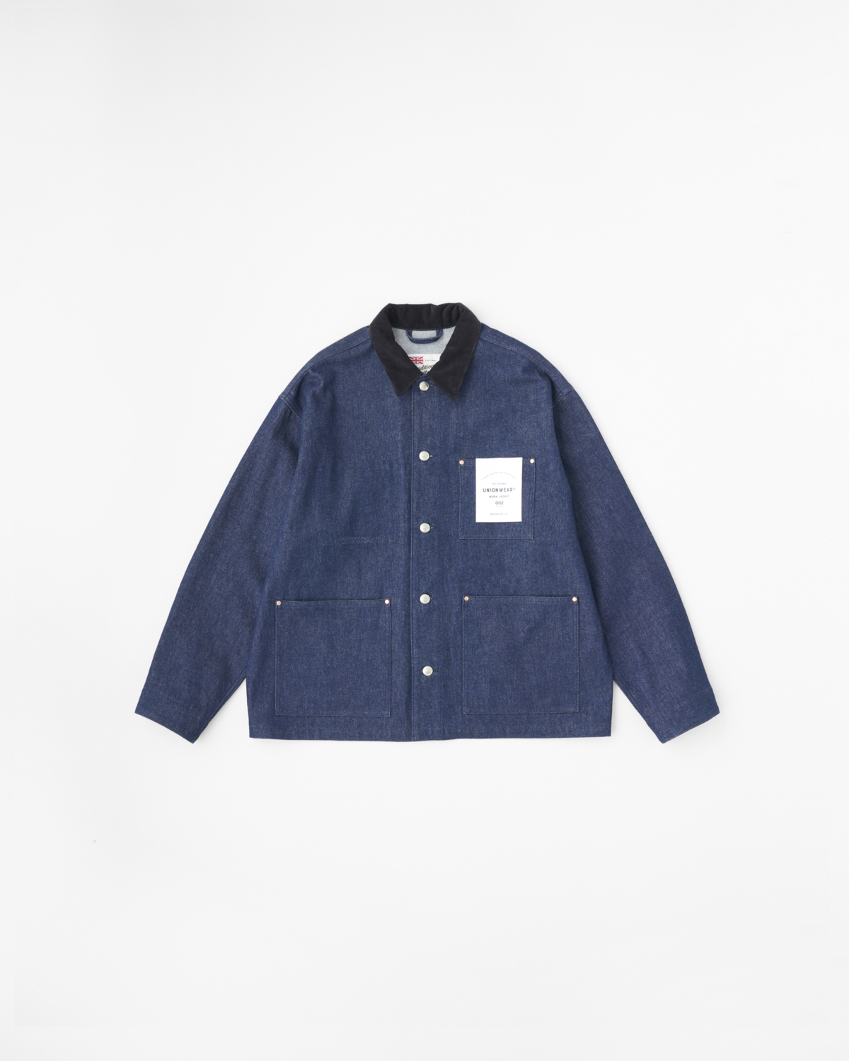 Work Jacket 002D燈芯絨領牛仔工裝外套 NT$11,200 