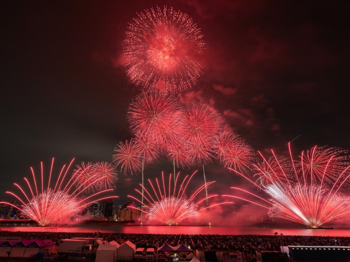 第 38 回「浪花淀川花火大會」