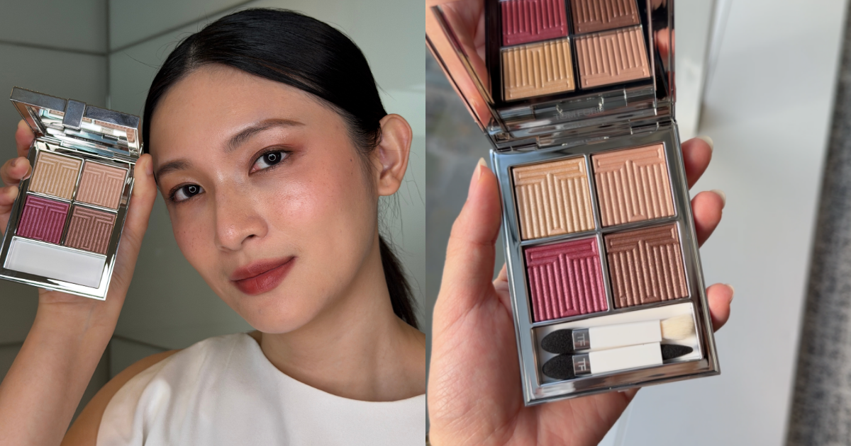 2026聖誕彩妝盤07 ：TOM FORD 太陽親吻限量高級訂製四格眼盤 01 Fireside Night NT$3,750