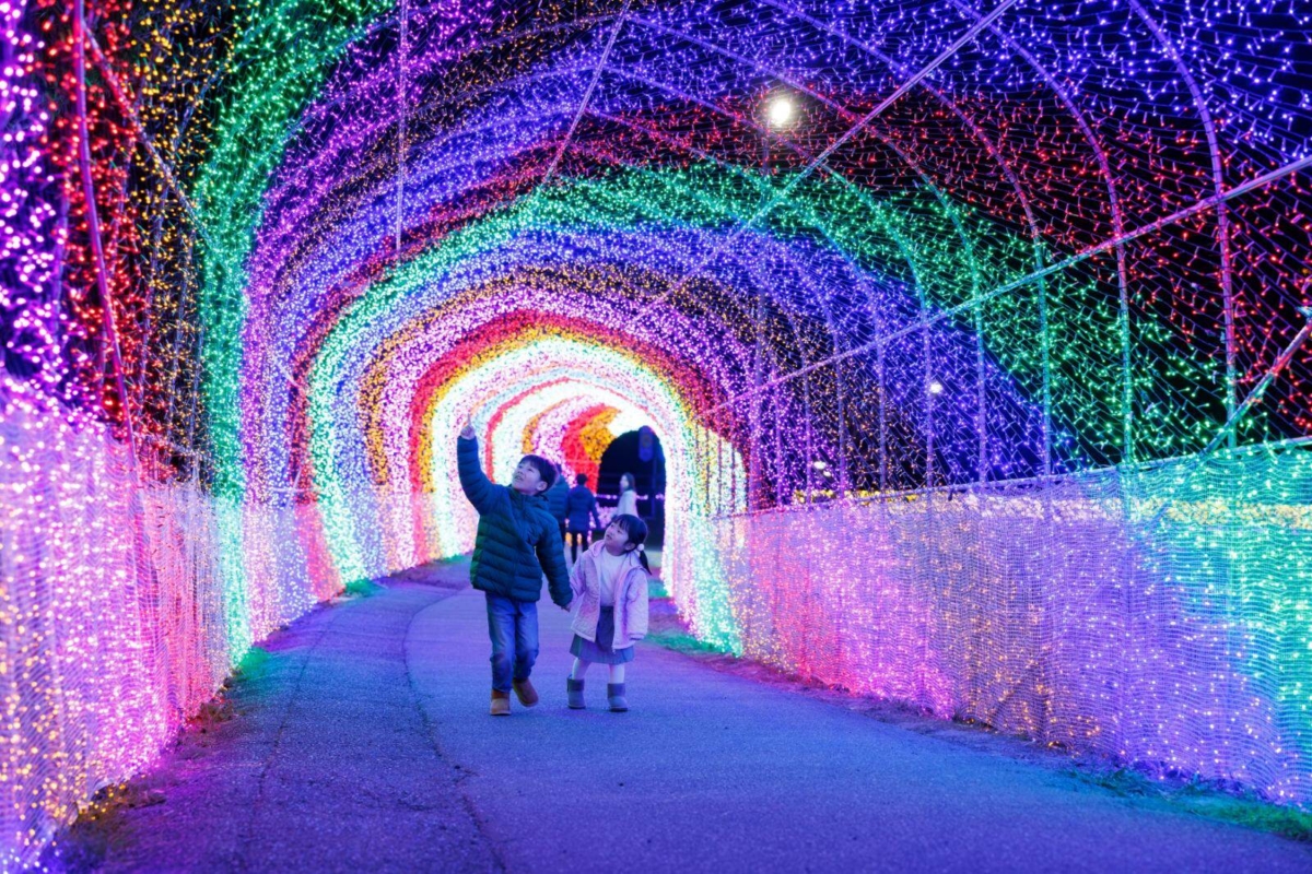 彩虹隧道