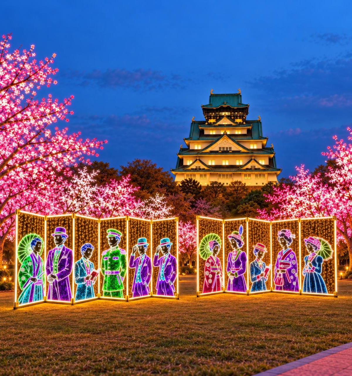 「大阪城燈飾節（Osaka Castle Illuminage）」將於 2026 年 11 月 20 日（五）至 2027 年 2 月 14 日（日） 在大阪城西之丸庭園盛大登場！ 