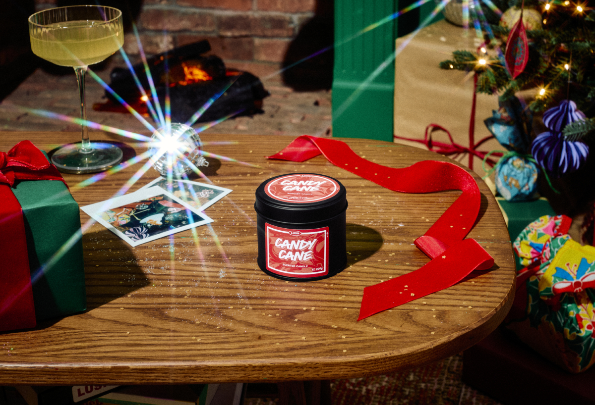 全新 LUSH 節日糖果香氛蠟燭 NT$750