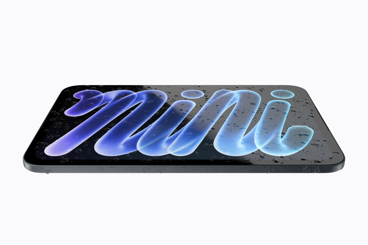 全新 iPad mini 具備 IP67 防潑抗水與防塵規格